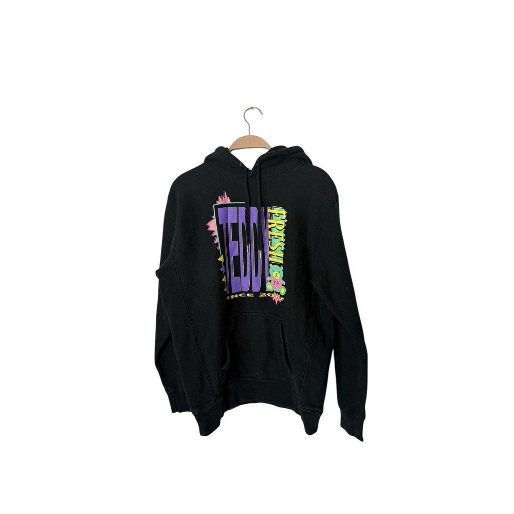 Teddy Fresh Color Black 2017 size smalll hoodie‎ hooded sweatshirt